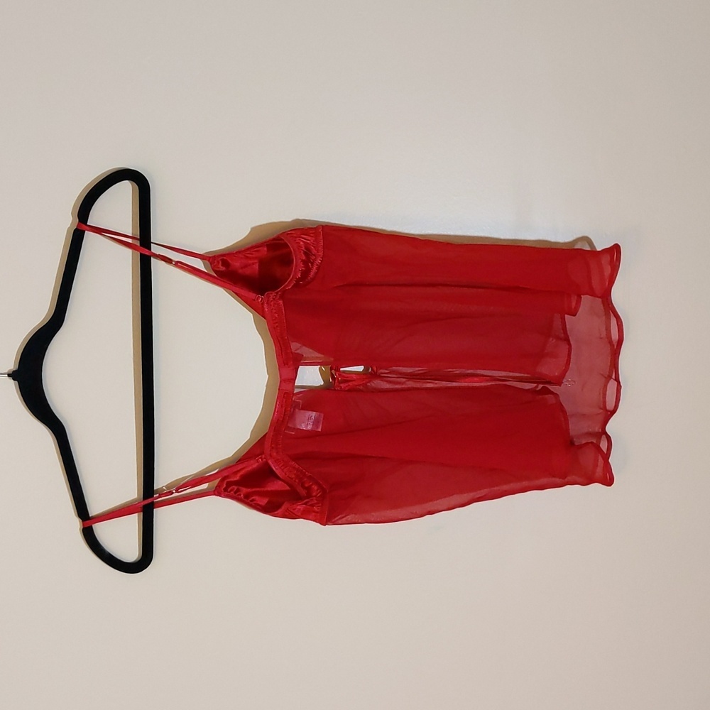 La Senza| Valentine Red Baby Doll Camisole - Picture 2 of 12